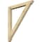 Ekena Millwork Traditional Slat Rough Sawn Bracket, Douglas Fir, 4"W x 42"D x 48"H BKT04X42X48TRA06RDF - alternate 1